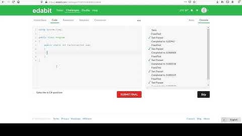 C# Programming Challenges #42: Return the Factorial