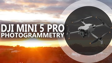 The DJI Mini 5 Pro is INSANE for Photogrammetry and 3D Mapping