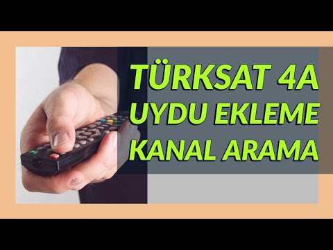 Mini Uydu Alıcı Türksat 4a Uydu Ekleme ve Kanal Arama