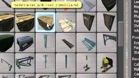 "The Spawn Menu" Garry