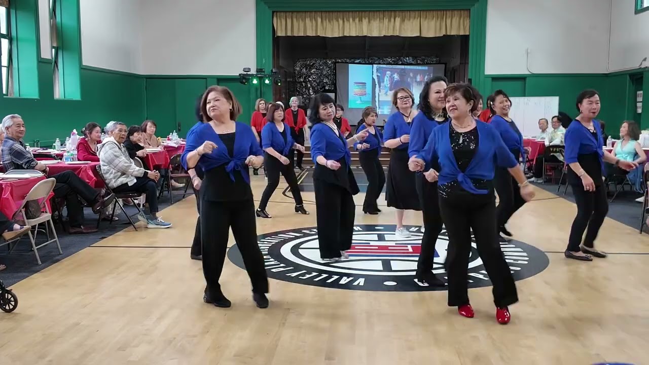 Performance by The Tuesday & Branford Clubs Line Dancers - Roger’s 87th Birthday Celebration 4/24/25