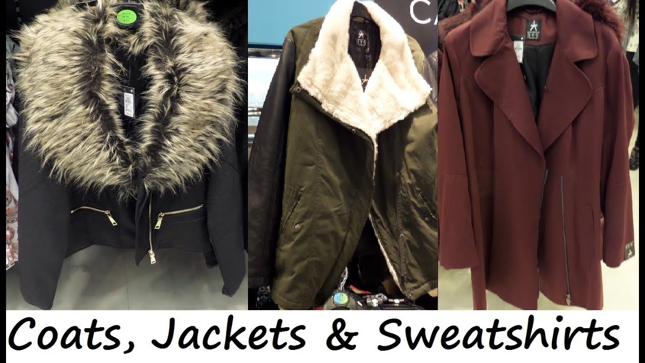 New Coats, jackets, sweatshirts & bodywarmers at Primark