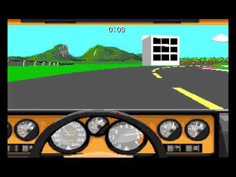 4D Sports Driving (Amiga) - Test Run - 24th Nov 2014 - YouTube