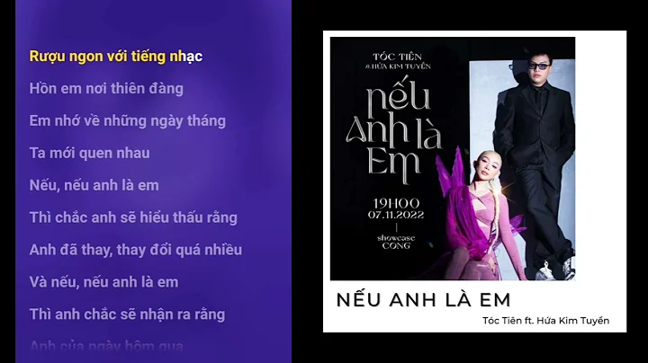[Karaoke] Nếu Anh Là Em - Tóc Tiên