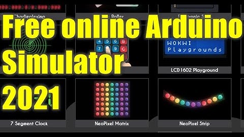 Best Free Arduino Simulator (2021) FastLED simulations (see Description for more)