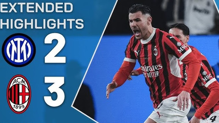 INTER MILAN 2 3  HIGHLIGHTS  Abraham Scores Last Minute Winner