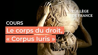 Le corps du droit, « Corpus Iuris »... (11) - Dario Mantovani (2023-2024)