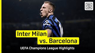 Thumbnail for HIGHLIGHTS | Inter Milan vs Barcelona (Champions League 2024-25)