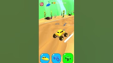 Shape -Shifting Levels #26 - Bike Car Crashes Vehicles Helicopter Truck Train #beamngdrive #shorts