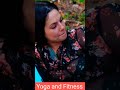 Yoga in deep forest 💕 #shorts #yoga