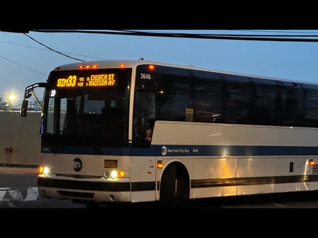 MTA Bus | Onboard 2016 Prevost X3-45 On The SIM33c Mariners Harbor - Midtown - YouTube mta-bus-onboard-2016-prevost-x3-45-on-the-sim33c-mariners-harbor-midtown-youtube
