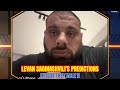 Levan saginashvilis predictions on king of the table 11 supermatches