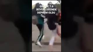 Papua Yeni̇ Gi̇nede 7.6 Büyüklüğünde Deprem Oldu