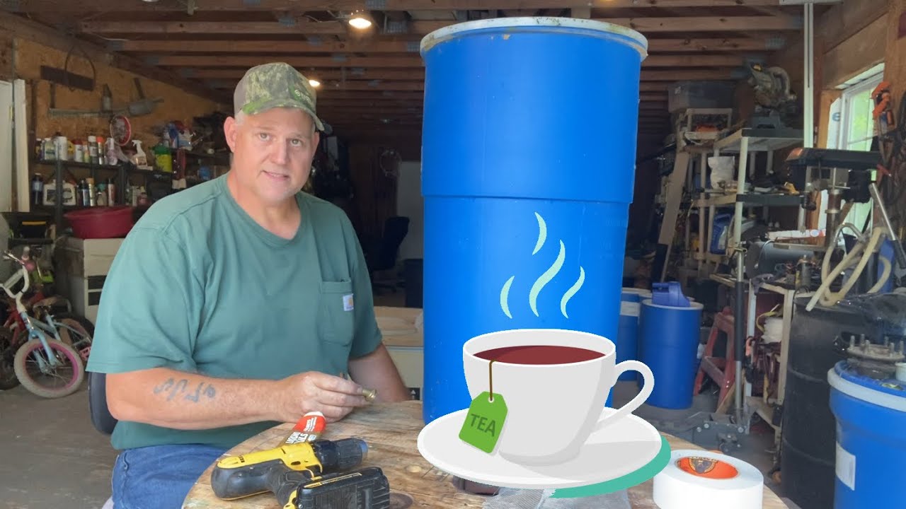 DIY Compost Tea Barrel #homesteading #farming #gardening #garden #food ...