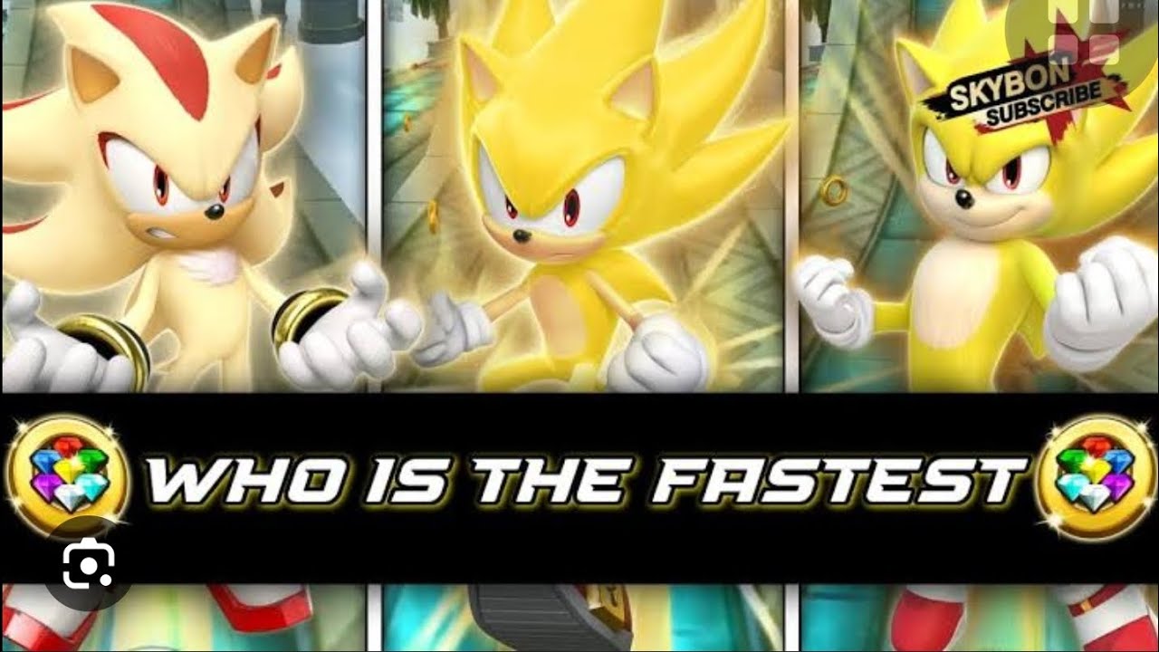 SFSB SUPER SONIC VS SUPER SHADOW VS MOVIE SUPER SONIC - YouTube