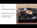 Vinyl cleaning tutorial  audiotechnica record care