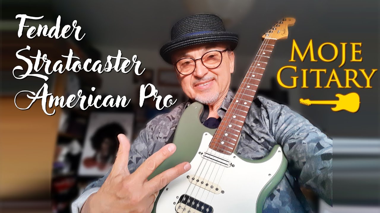 Leszek Cichoński - Moje Gitary - Fender Stratocaster American Pro - YouTube
