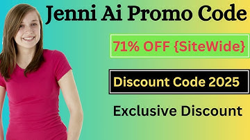 ✅Jenni AI Promo Code 2025 🔥 Save Big with This Exclusive Discount! ✅
