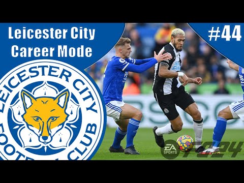 NEWCASTLE QUARTER FINAL  CHAMPIONSHIP TO CHAMPIONS LEAGUE  LEICESTER CITY CAREER MODE  44