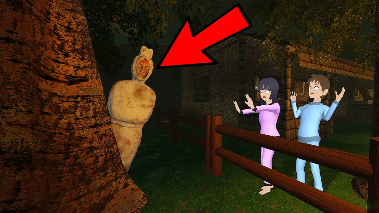 Yuta, Mio Dan Baby Celine Melihat Pocong Buntung Full Movie || Sakura School Simulator