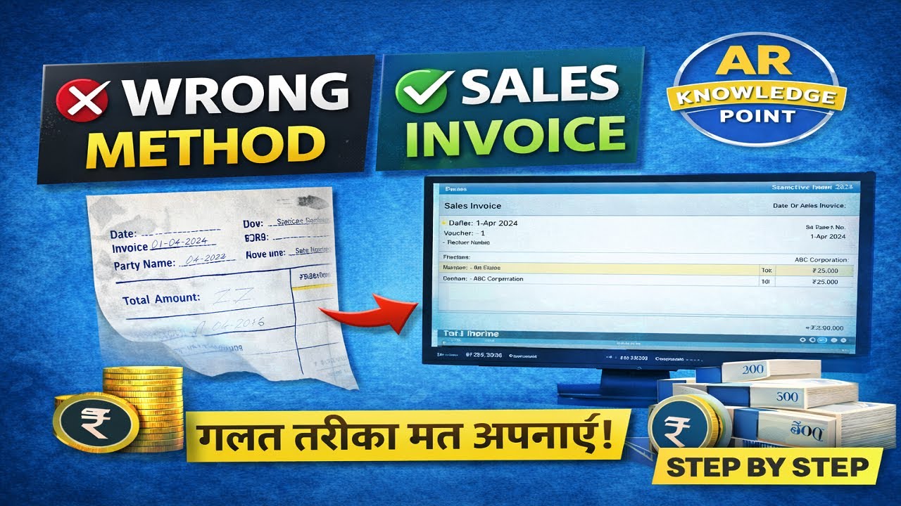 Tally Prime में Sales Invoice कैसे Generate करें | Sales Entry Step by Step | Tally Prime Hindi