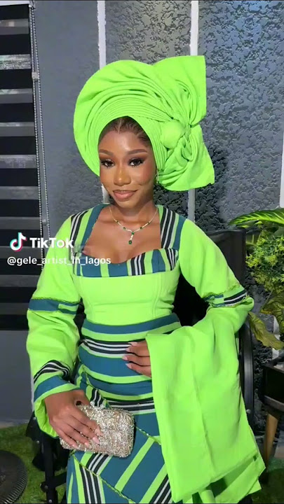 Step by step Gele tutorial 😍 #gele