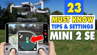 23 MUST KNOW DJI Mini 2 SE Tips & Tricks | DJI Fly Drone App Settings screenshot 4