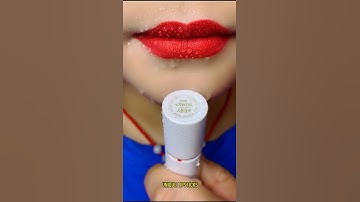 long lasting and water red lipstick💄 #short #shortvideo #lipstick #lipsticktutorial #makeup #beauty