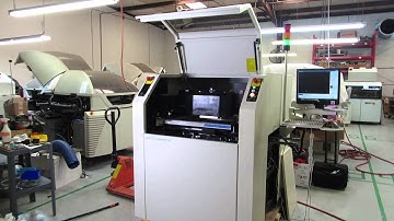 MPM UP2000 HiE Screen Printer Demo