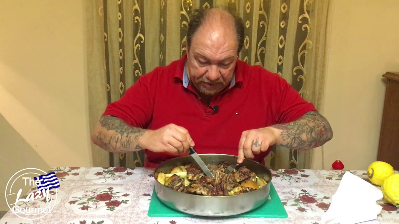 GreekStyle Roasted Goat and Potatoes Κατσικάκι Με Πατάτες Στο Φούρνο