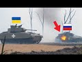 Ukrainian bradley destroys russian mtlb at close range near novobakhmutovka