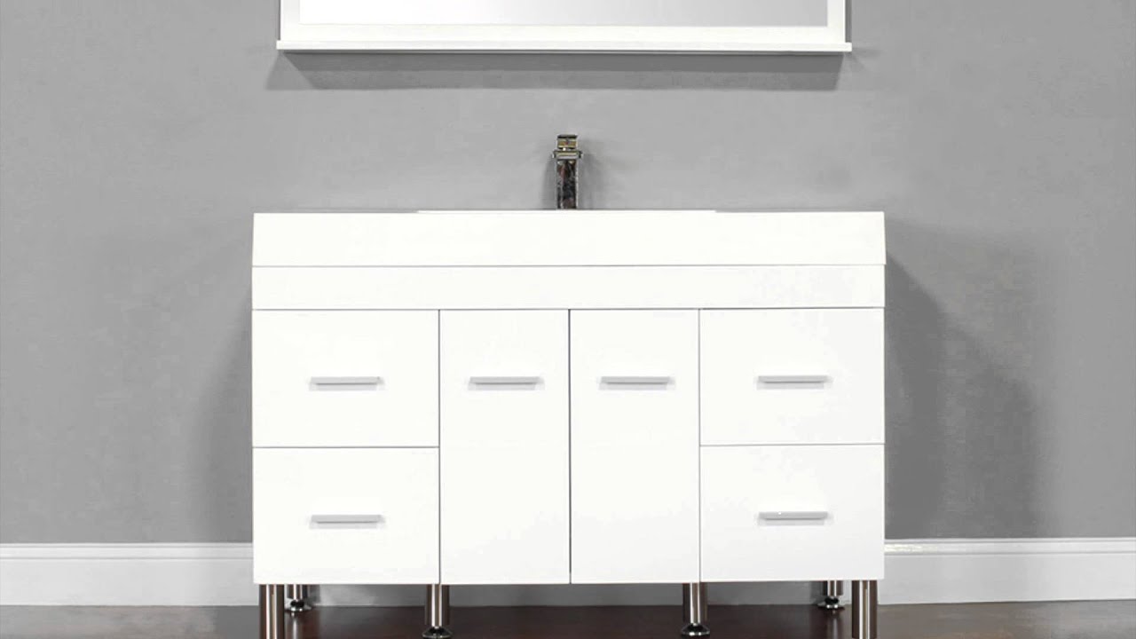 Alya Bath AT 8042 W 47" Single Modern Bathroom Vanity