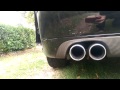 Saab 9-3 2.0T muffler delete, sounds so sweet!