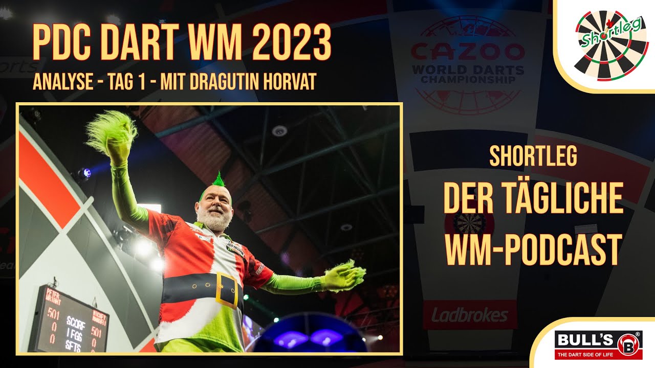 Shortleg - PDC Dart WM 2023 - Tag 1 mit Dragutin Horvat