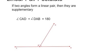Angles, linear pairs, bisector