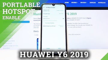 How to Enable Portable Hotspot in Huawei Y6 2019 - Wi-Fi Sharing Method