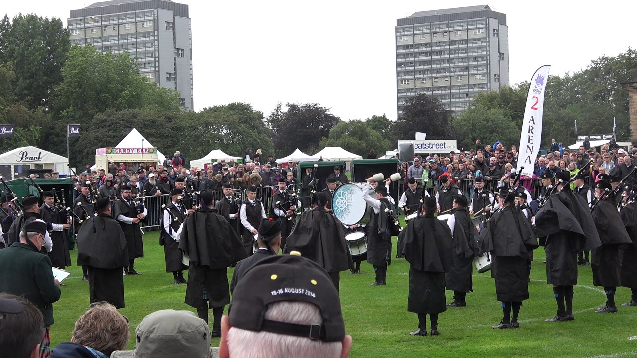 Worlds 2018 - Friday - Inveraray & District Pipe Band - Medley Qualifier Performance