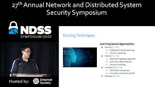 NDSS 2020 DeepBinDiff: Learning Program-Wide Code Representations for Binary Diffing