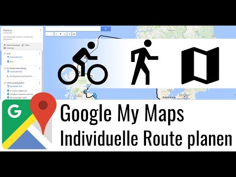 Google My Maps - GPS Routen & Punkte erstellen