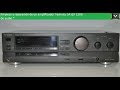 limpieza y reparacion de un amplificador Technics SA GX 130D de audio ®. L H M R, SYSTEM