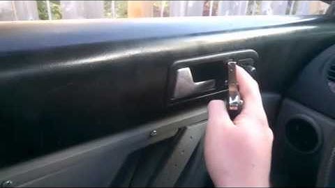 VW MK4/New Beetle key issue