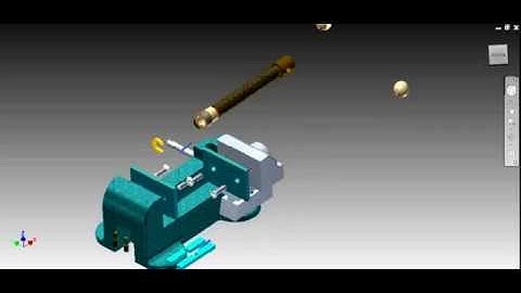 Explosion Torniquete Ensamble (Inventor 2015)