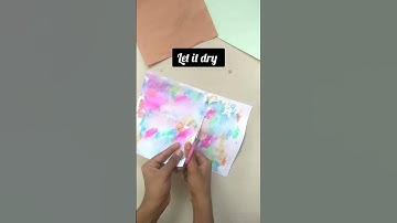 How to make Thank you Card | #art #satisfying #easy #thankyou #cards #making #creative  #brushpen
