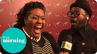 Alison Gets Flirty With Will.i.Am On The Voice Red Carpet | This Morning