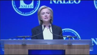 Hillary Clinton Takes a Veiled Shot at Donald Trump Hillary Clinton Takes a Veiled Shot at Donald Trump