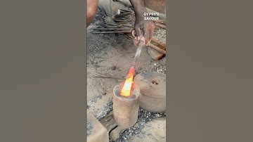 Making Of Vintage Iron Chisel Tool