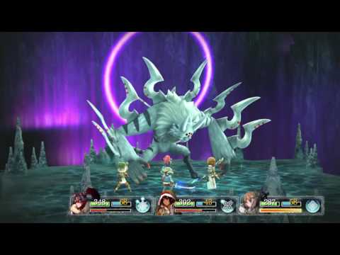 I am Setsuna: Aurorean Tiger Boss Fight