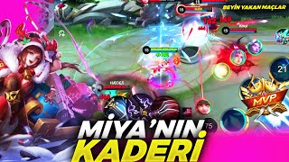 MAÇ BAŞI VURURLAR AMA KASILINCA AFFETMEM !! Miya Mobile Legends