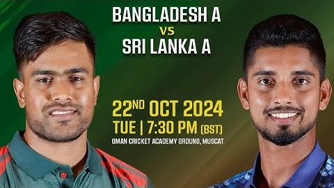 Sri Lanka 'A' vs Bangladesh 'A' | Match 10 | Men's T20 Emerging Teams Asia Cup//MRPVLOGS