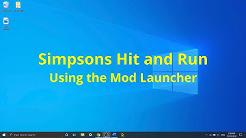 Simpsons Hit and Run - Using the Mod Launcher